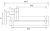Blanco Cantata Ii Pot Filler Chrome