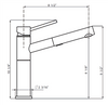 Blanco Alta Pull-out Dual Spray Classic Steel