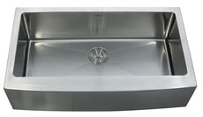 36 inch Farmhouse Apron Single Bowl 16 gauge Stainless Steel Kitchen Sink