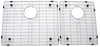 33 inch Farmhouse Apron 60/40 Double Bowl 16 gauge Stainless Steel Kitchen Sink  with NoiseDefend™ Soundproofing
