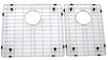 36 inch Farmhouse Apron 60/40 Double Bowl 16 gauge Stainless Steel Kitchen Sink with NoiseDefend™ Soundproofing
