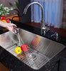 KRAUS KHU100-30 30 inch Undermount Single Bowl 16 gauge Stainless Steel Kitchen Sink  with NoiseDefend™ Soundproofing