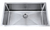 32 INCH UNDERMOUNT SINGLE BOWL 16 GAUGE STAINLESS STEEL KITCHEN SINK