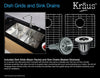 32 INCH UNDERMOUNT SINGLE BOWL 16 GAUGE STAINLESS STEEL KITCHEN SINK