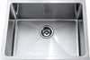 23 inch Undermount Single Bowl 16 gauge Stainless Steel Kitchen Sink  with NoiseDefend™ Soundproofing