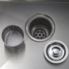 33 inch Undermount 50/50 Double Bowl 16 gauge Stainless Steel Kitchen Sink with NoiseDefend™ Soundproofing