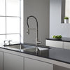 33 INCH UNDERMOUNT 50/50 DOUBLE BOWL 16 GAUGE STAINLESS STEEL KITCHEN SINK