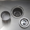 33 INCH UNDERMOUNT 60/40 DOUBLE BOWL 16 GAUGE STAINLESS STEEL KITCHEN SINK