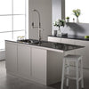 33 inch Undermount 60/40 Double Bowl 16 gauge Stainless Steel Kitchen Sink with NoiseDefend™ Soundproofing