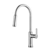 Kraus Nola Single Lever Pull-down Kitchen Faucet Chrome Finish