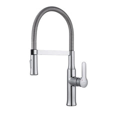 KRAUS KPF-1640CH Nola Single Lever Flex Commercial Style Kitchen Faucet Chrome