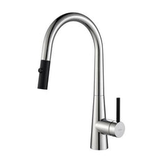 KRAUS Crespo™ Single-Handle Kitchen Faucet with Pull Down Dual-Function Sprayer in Chrome